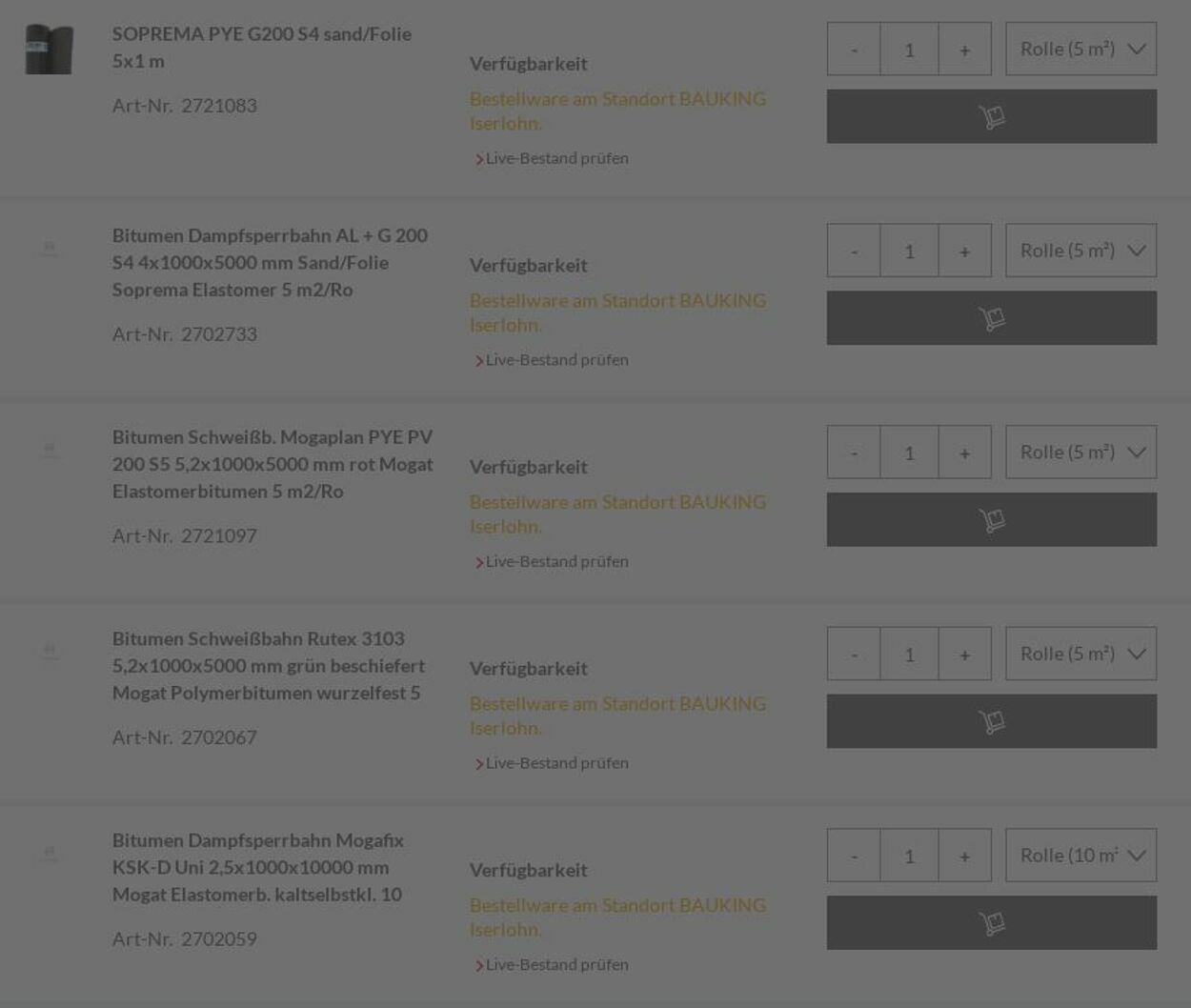 Prospekt Bauking 20.01.2025 - 29.01.2025