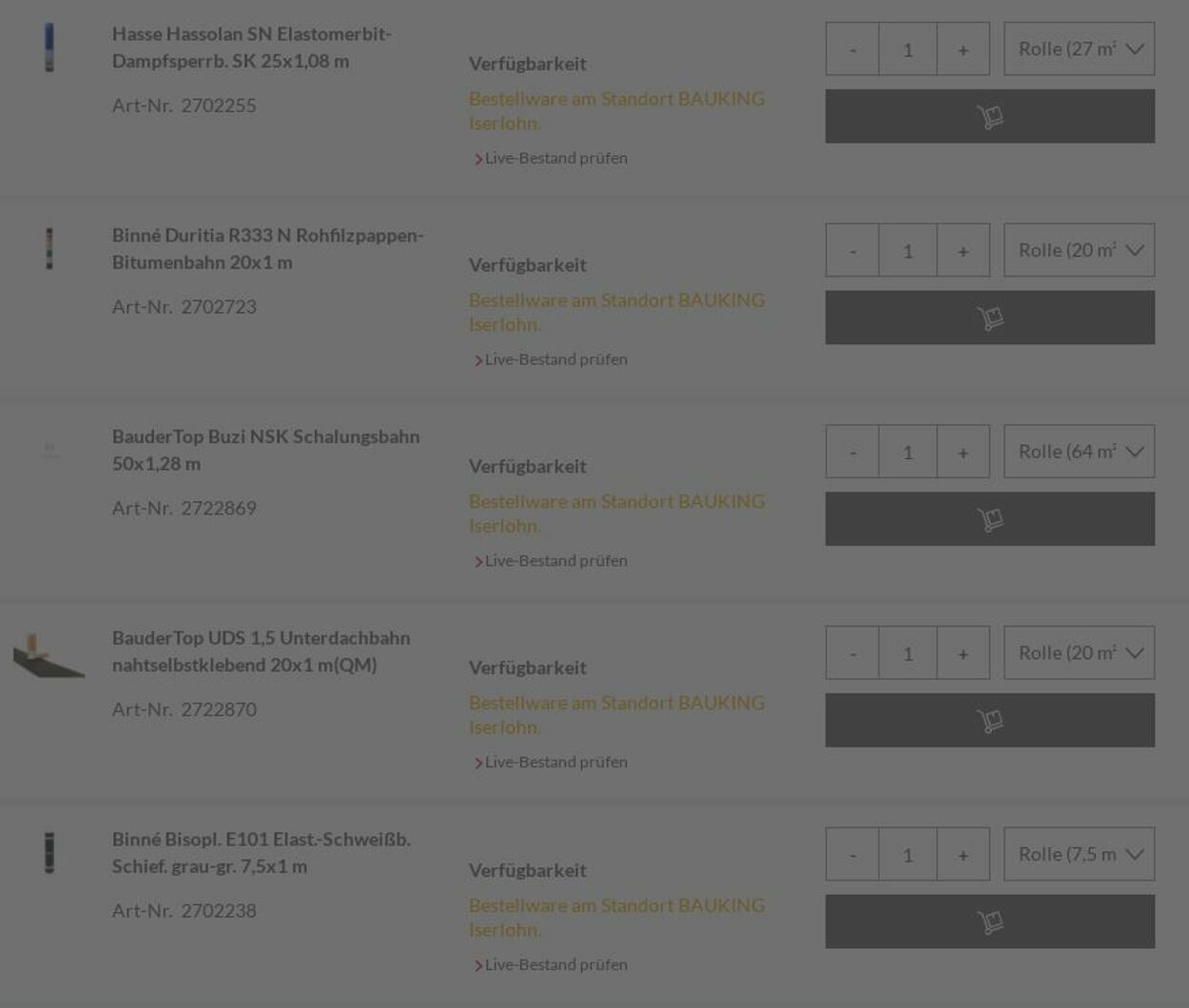 Prospekt Bauking 20.01.2025 - 29.01.2025