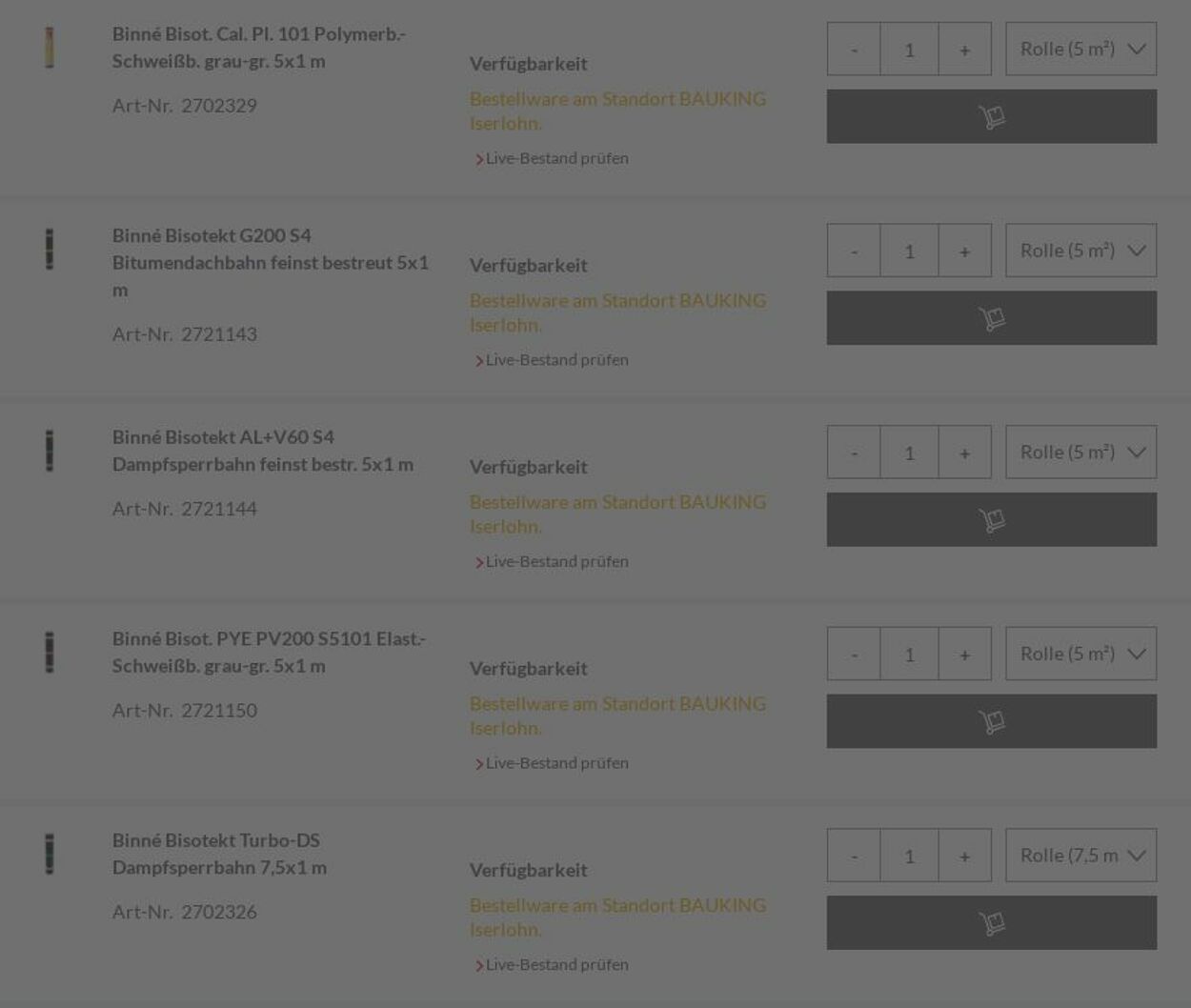 Prospekt Bauking 20.01.2025 - 29.01.2025