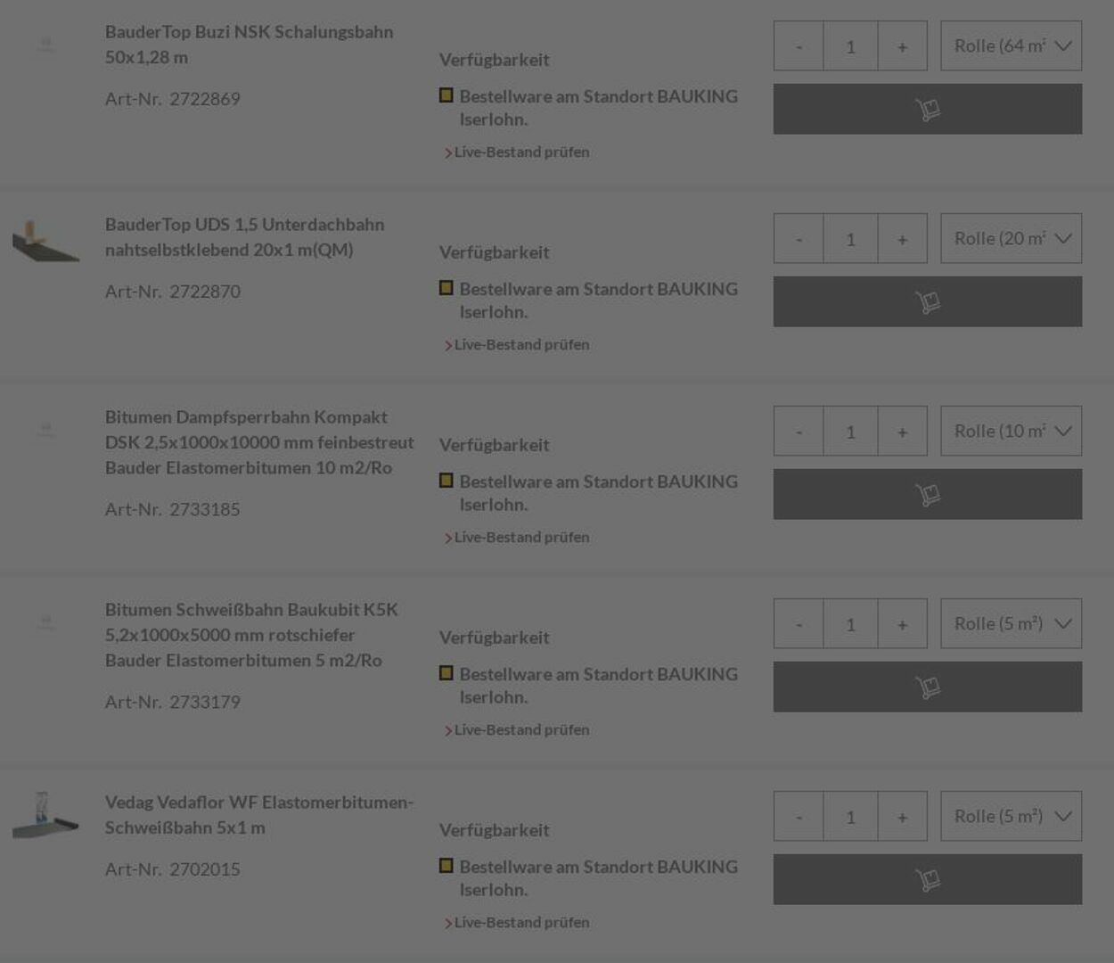 Prospekt Bauking 15.12.2025 - 24.12.2025