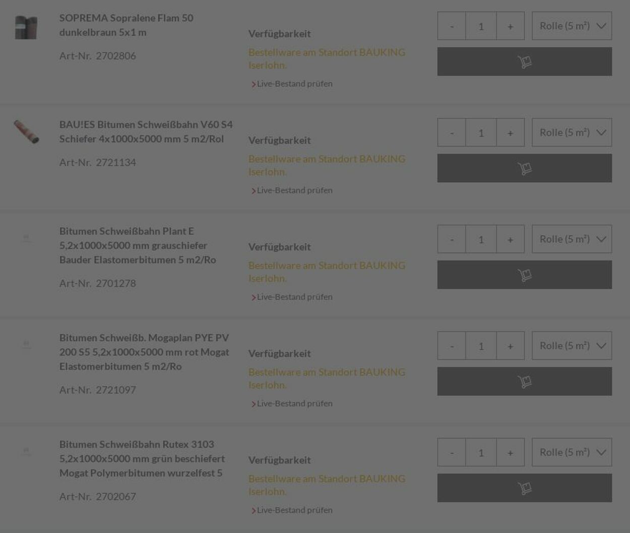 Prospekt Bauking 27.01.2025 - 05.02.2025