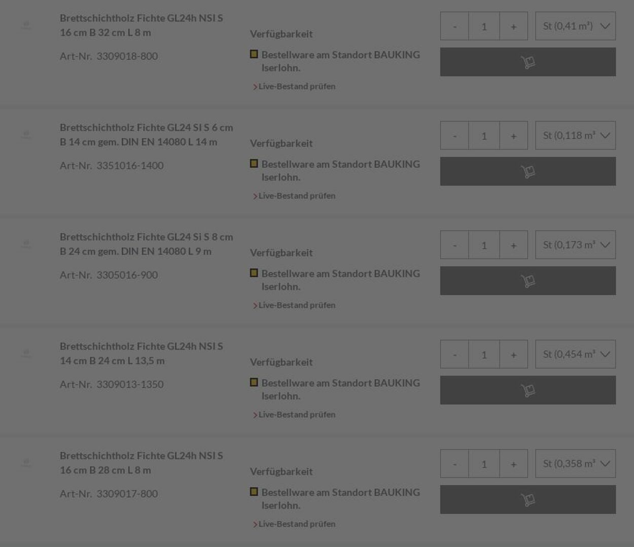 Prospekt Bauking 01.12.2025 - 10.12.2025
