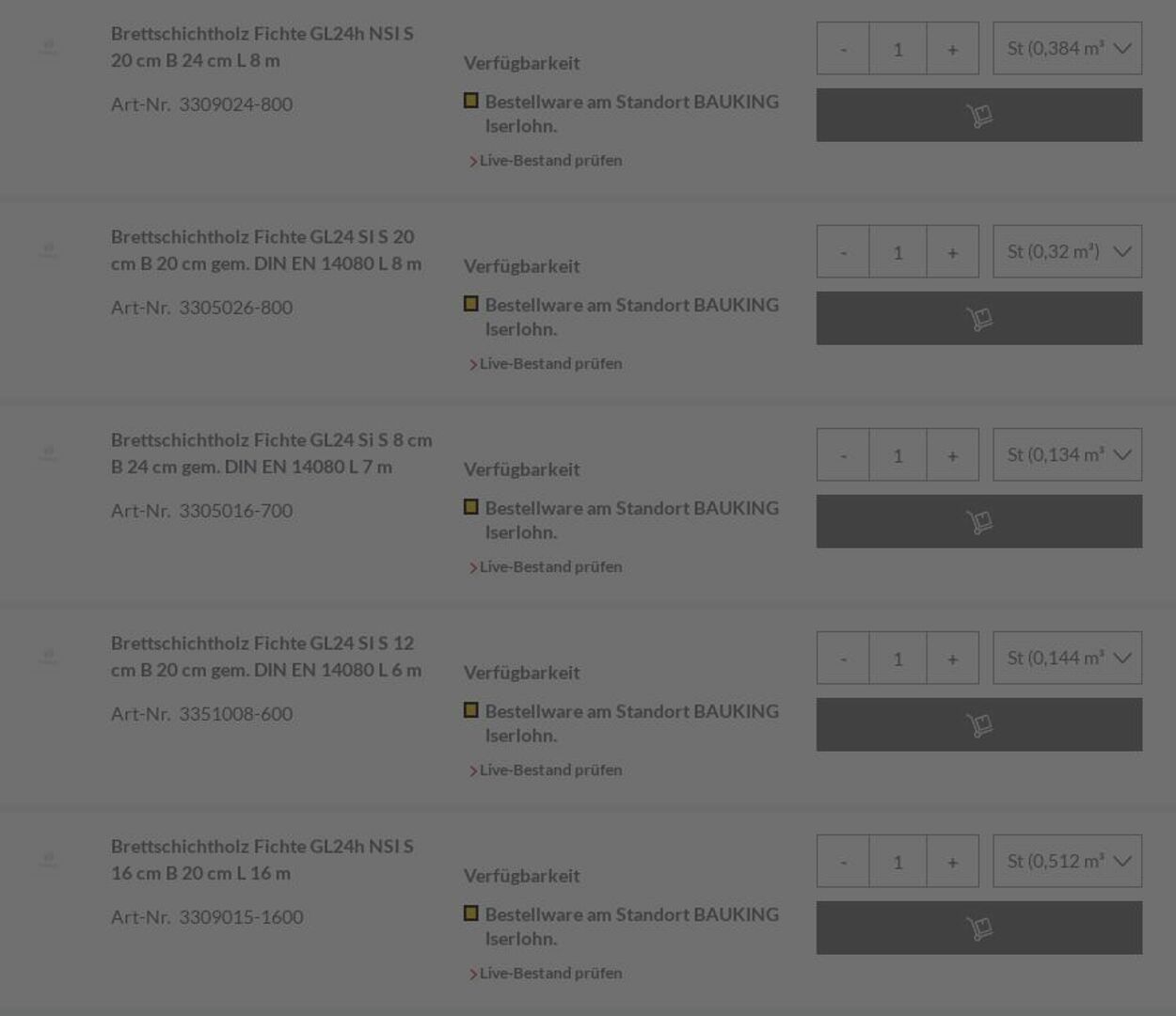 Prospekt Bauking 01.12.2025 - 10.12.2025