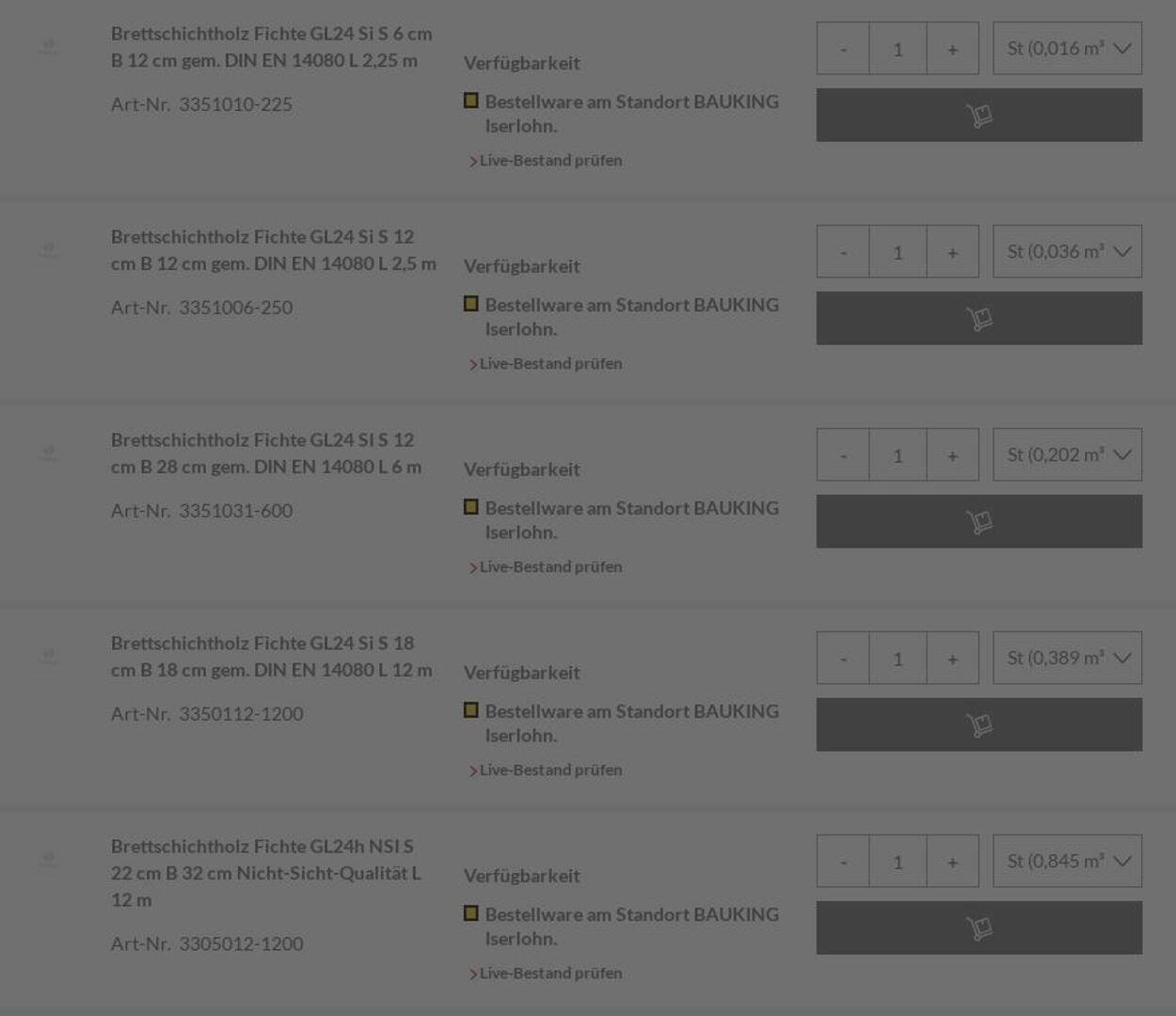 Prospekt Bauking 01.12.2025 - 10.12.2025