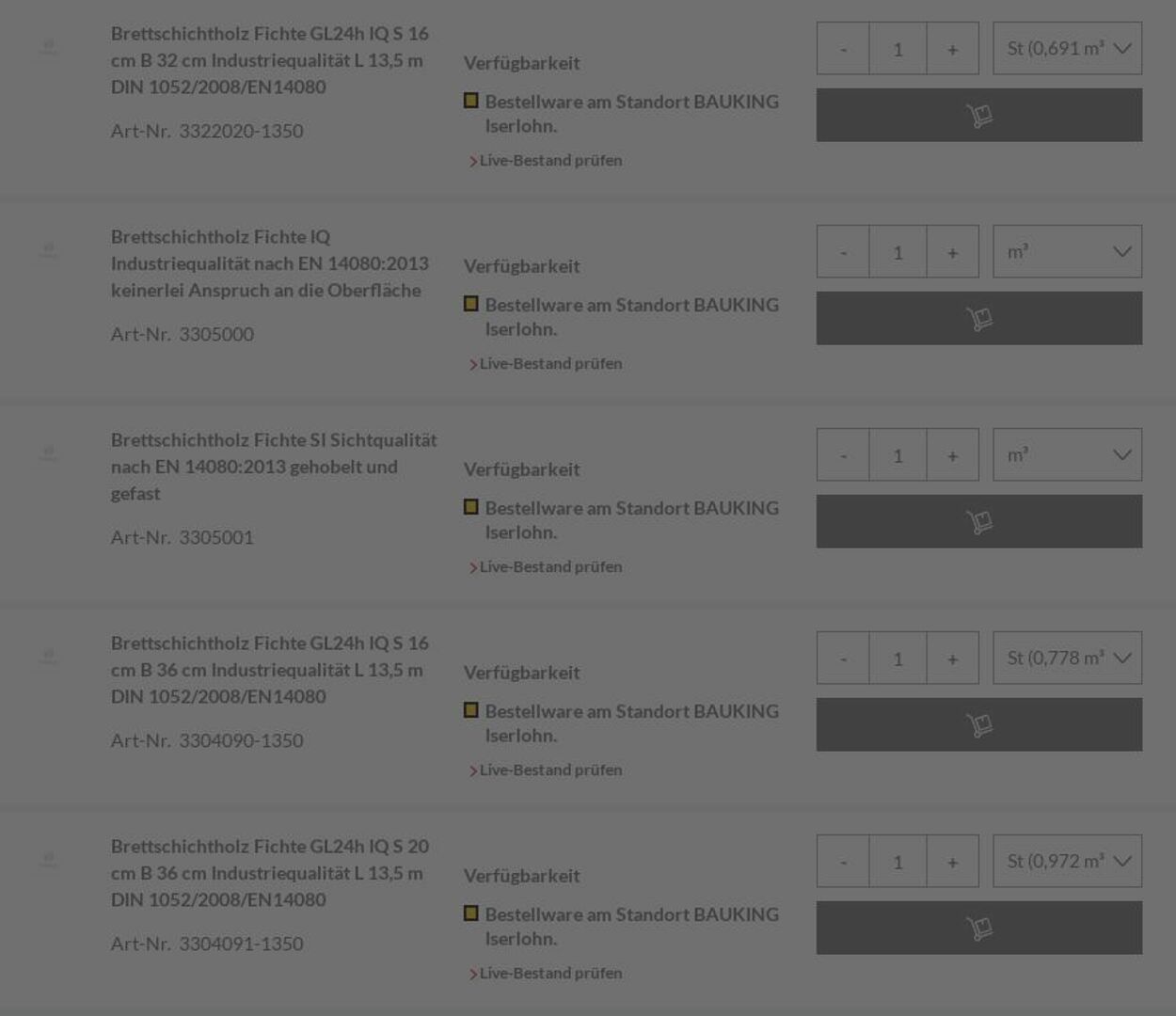 Prospekt Bauking 01.12.2025 - 10.12.2025