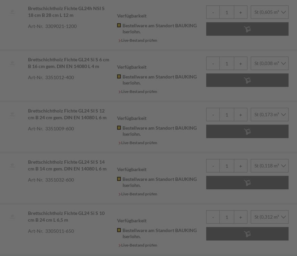 Prospekt Bauking 01.12.2025 - 10.12.2025