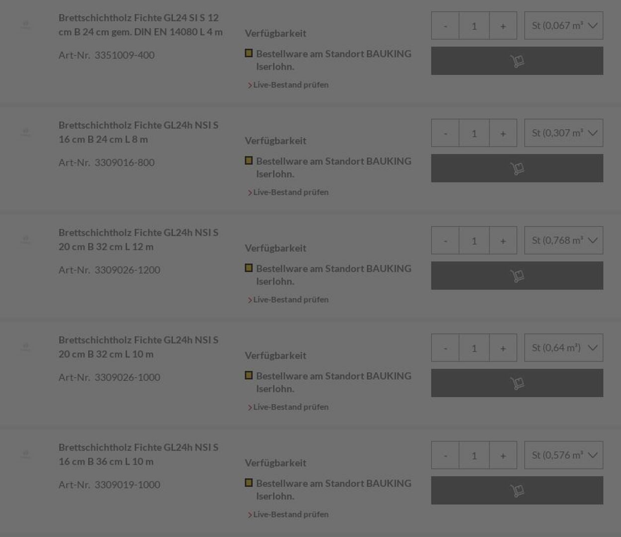 Prospekt Bauking 01.12.2025 - 10.12.2025