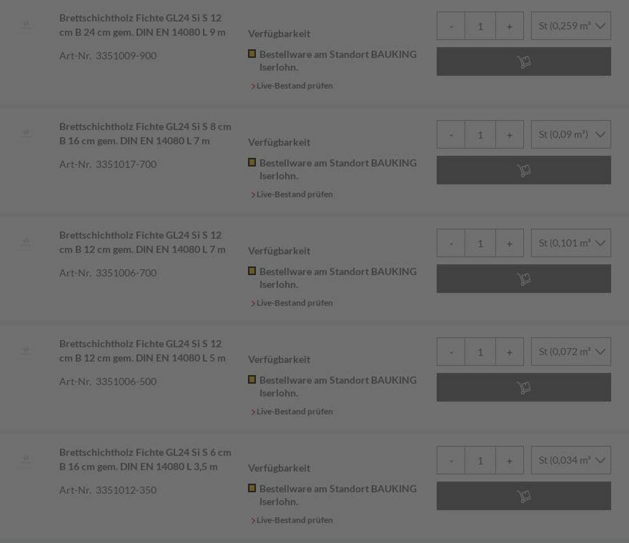 Prospekt Bauking 01.12.2025 - 10.12.2025