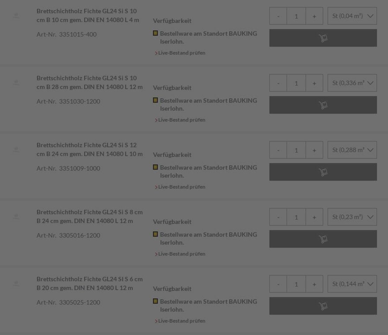 Prospekt Bauking 01.12.2025 - 10.12.2025