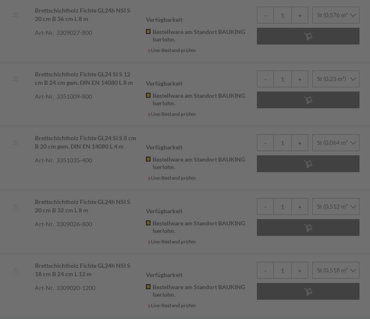 Prospekt Bauking 01.12.2025 - 10.12.2025