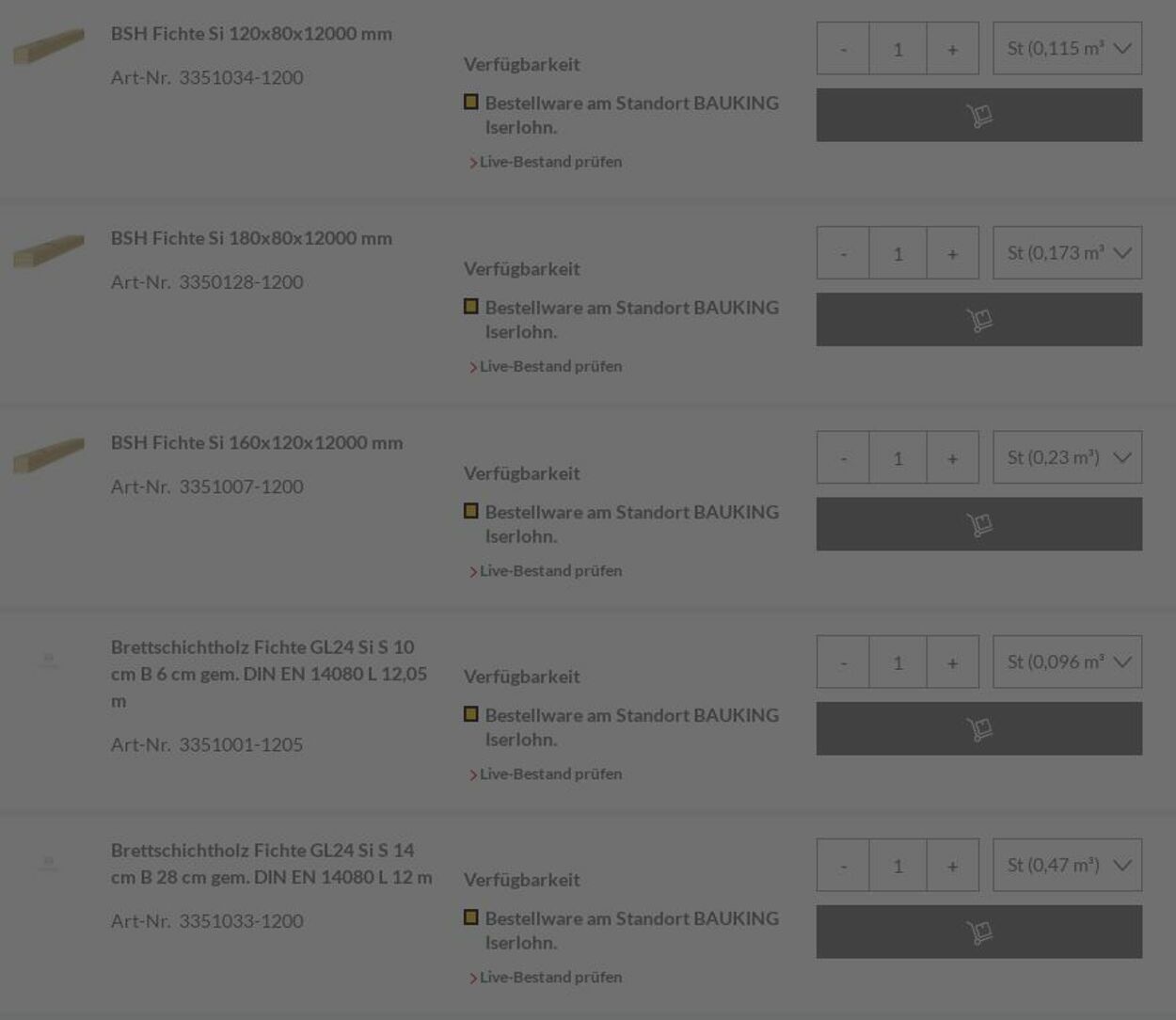 Prospekt Bauking 01.12.2025 - 10.12.2025