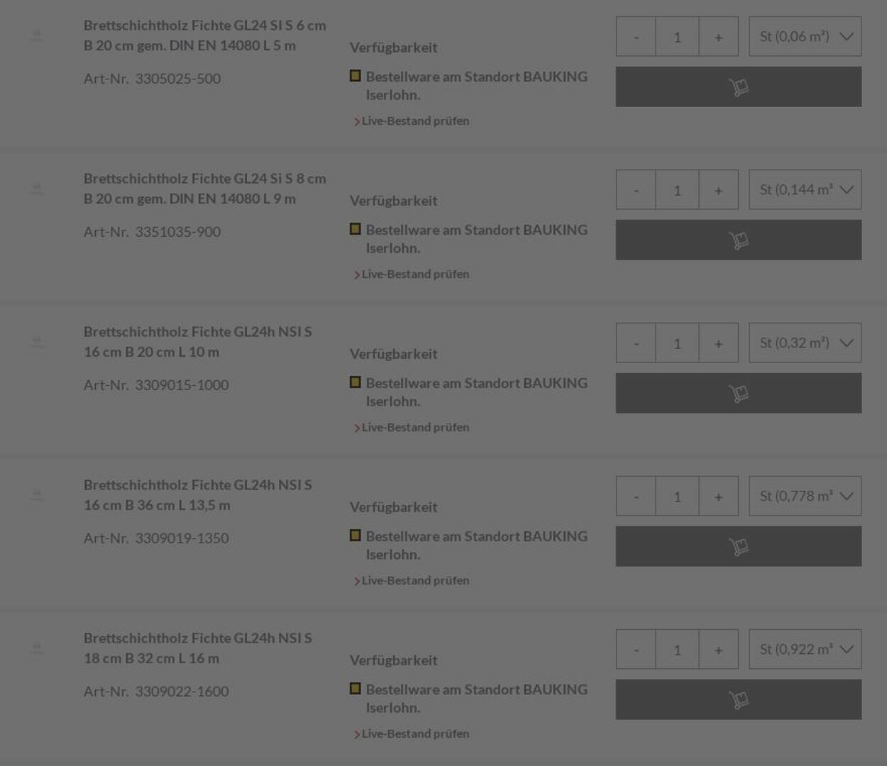 Prospekt Bauking 15.12.2025 - 24.12.2025