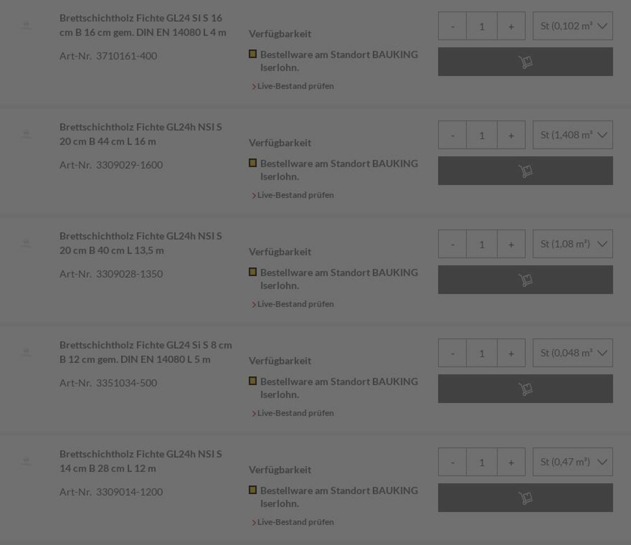 Prospekt Bauking 15.12.2025 - 24.12.2025