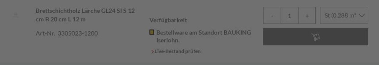 Prospekt Bauking 15.12.2025 - 24.12.2025