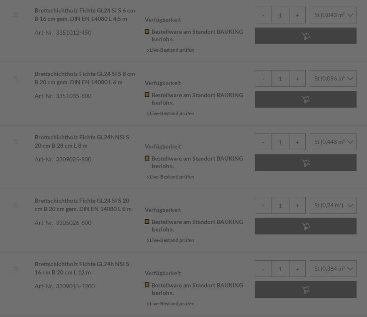 Prospekt Bauking 15.12.2025 - 24.12.2025