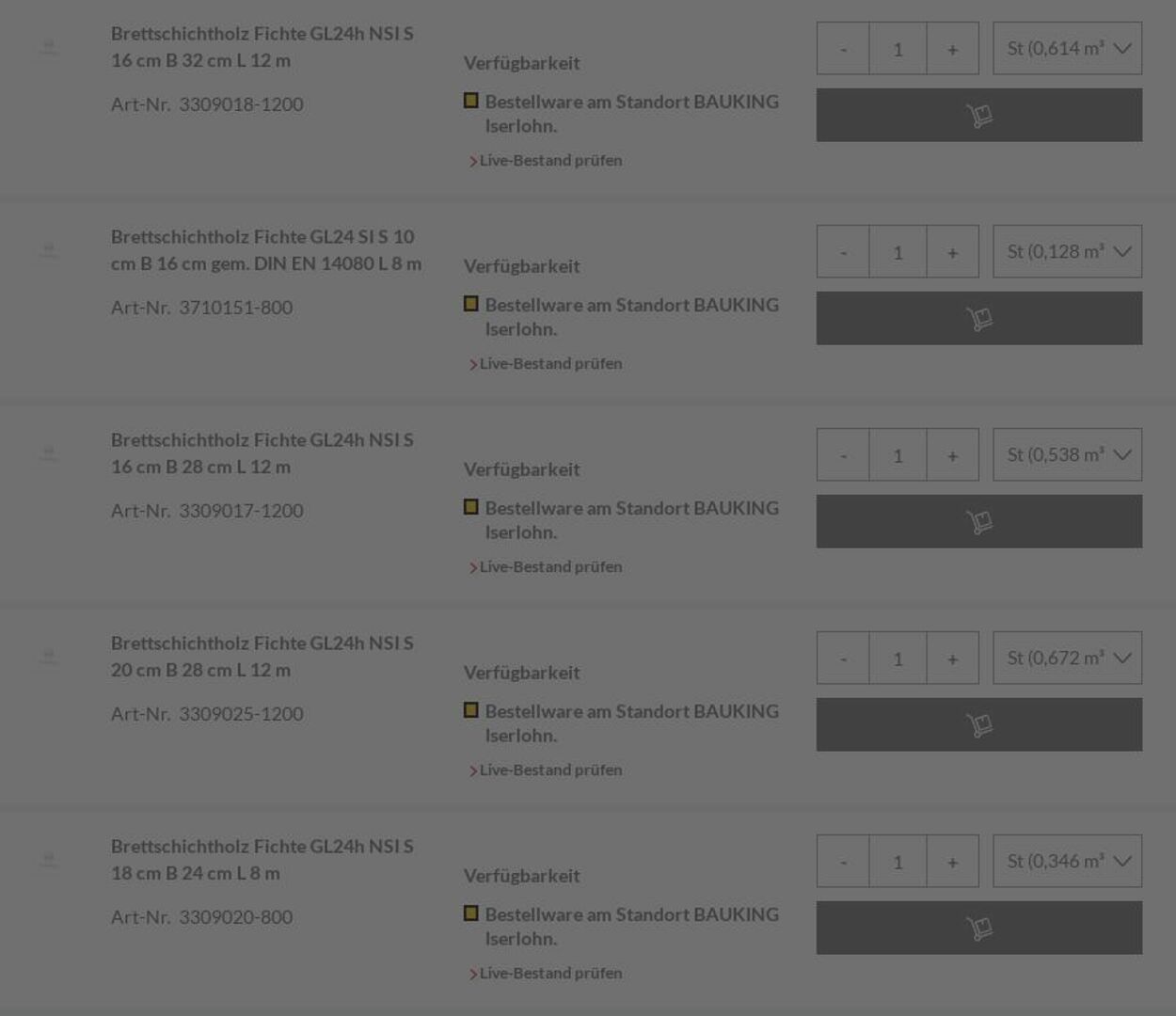 Prospekt Bauking 15.12.2025 - 24.12.2025
