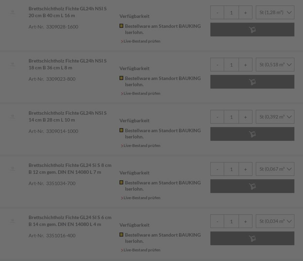 Prospekt Bauking 15.12.2025 - 24.12.2025