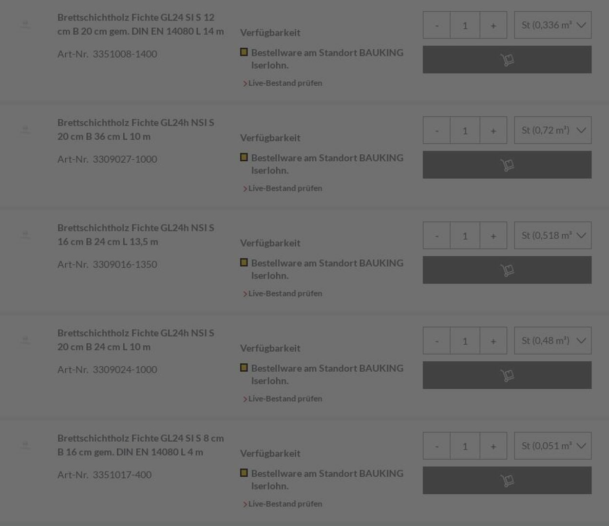 Prospekt Bauking 15.12.2025 - 24.12.2025