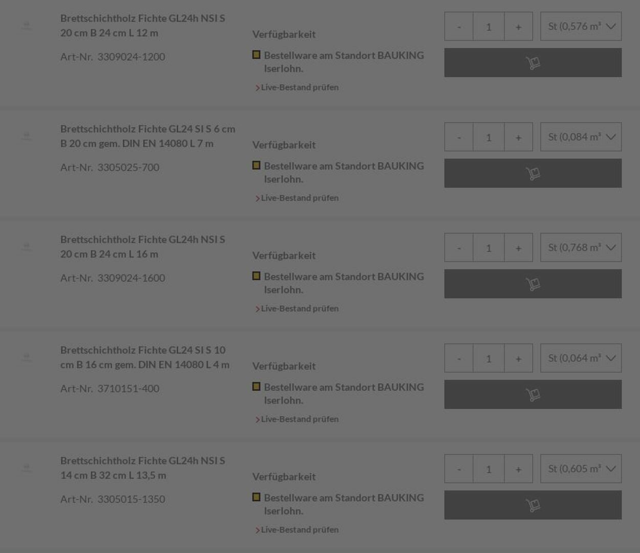 Prospekt Bauking 15.12.2025 - 24.12.2025