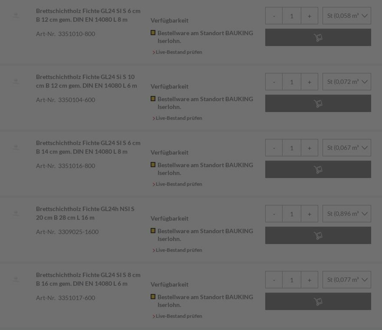 Prospekt Bauking 15.12.2025 - 24.12.2025