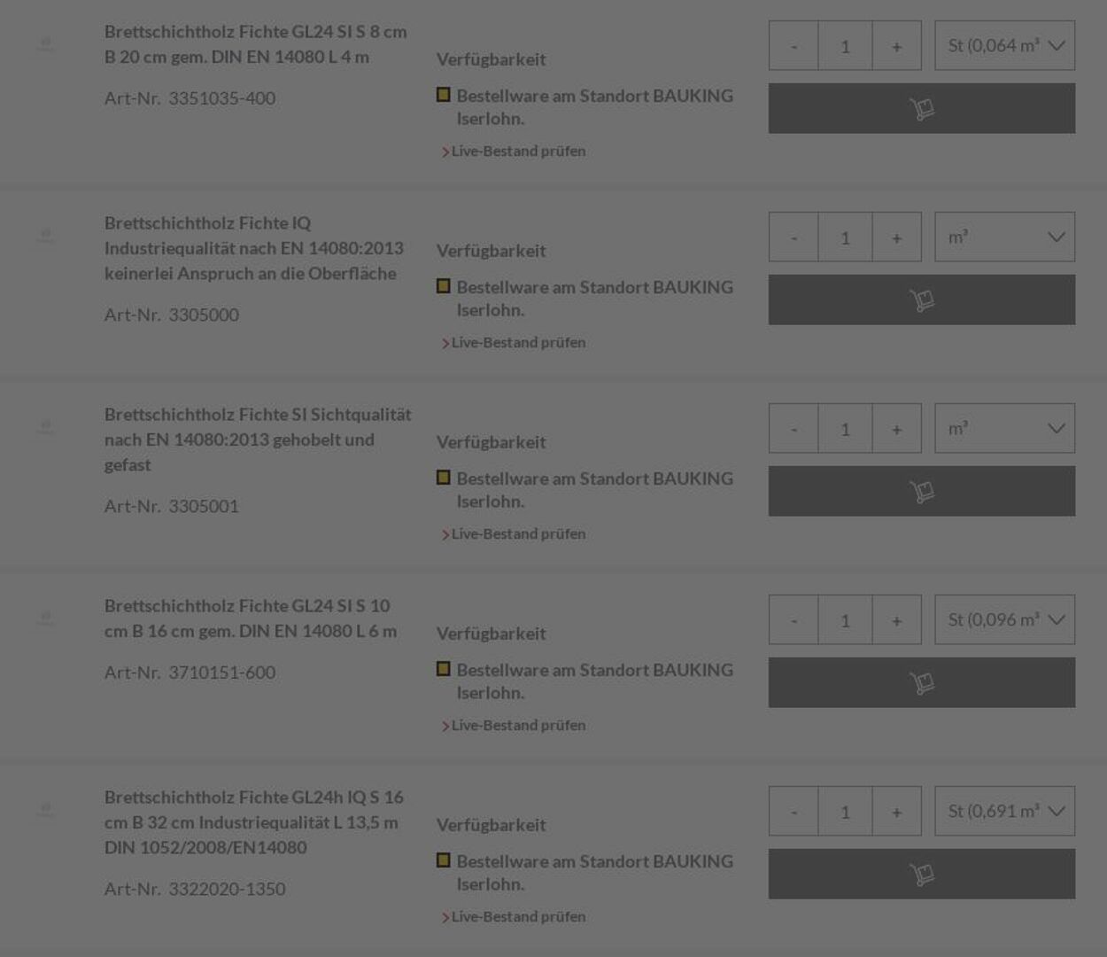 Prospekt Bauking 08.12.2025 - 17.12.2025