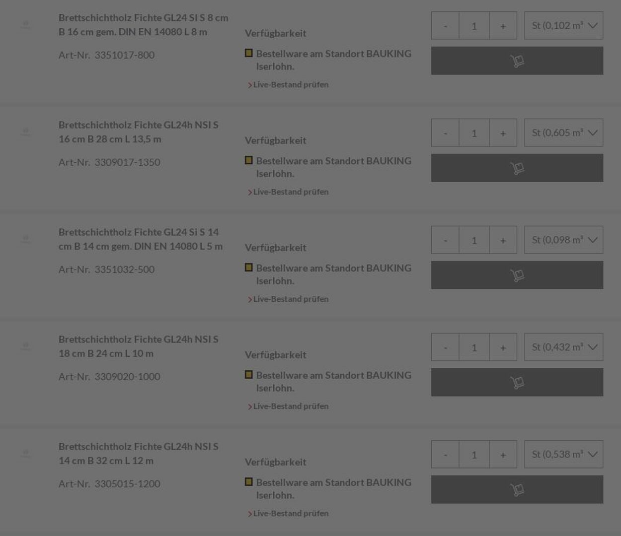 Prospekt Bauking 08.12.2025 - 17.12.2025