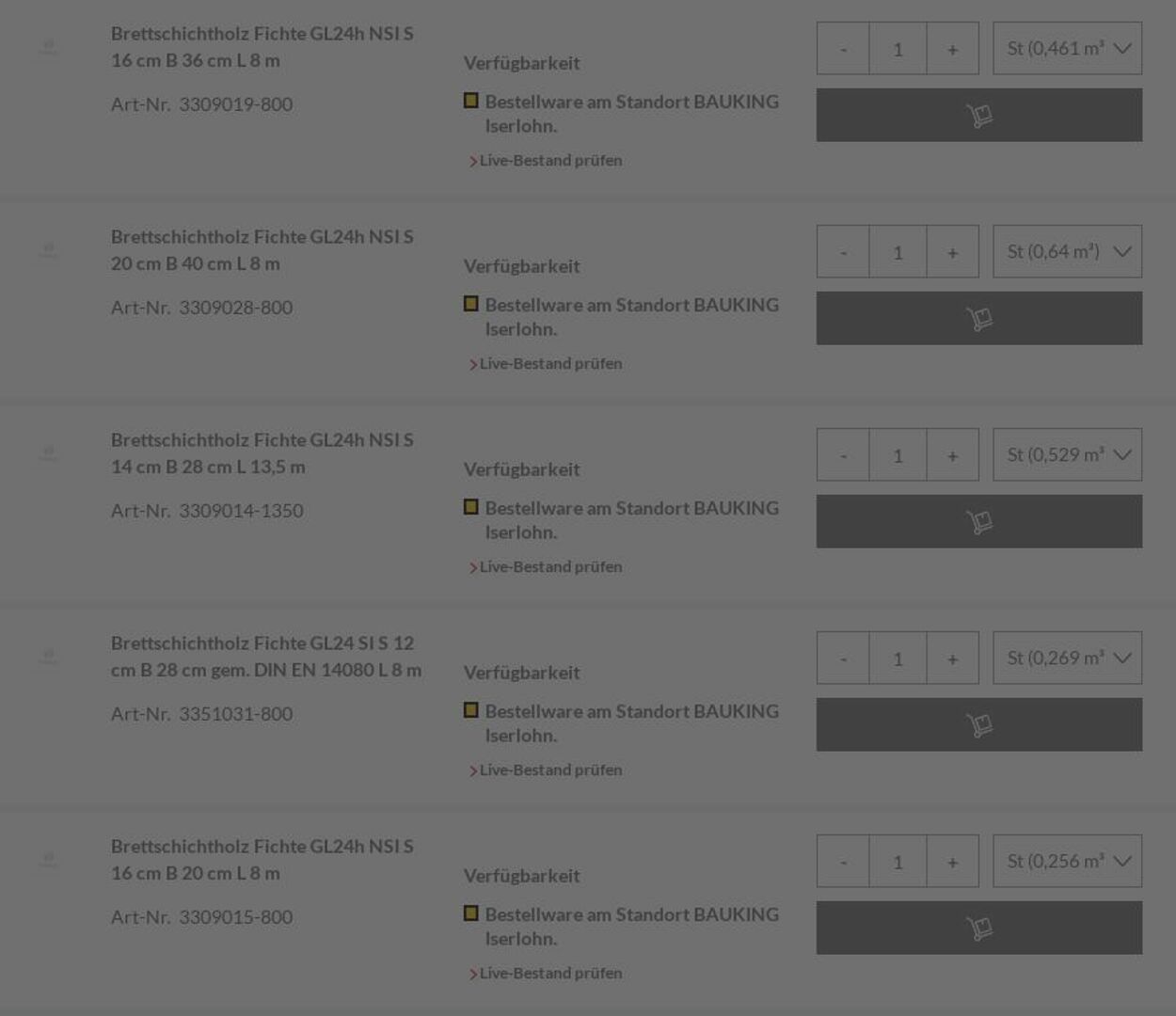 Prospekt Bauking 08.12.2025 - 17.12.2025