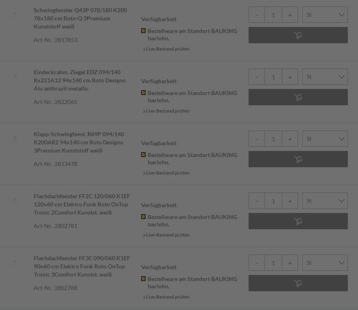Prospekt Bauking 29.12.2025 - 07.01.2026