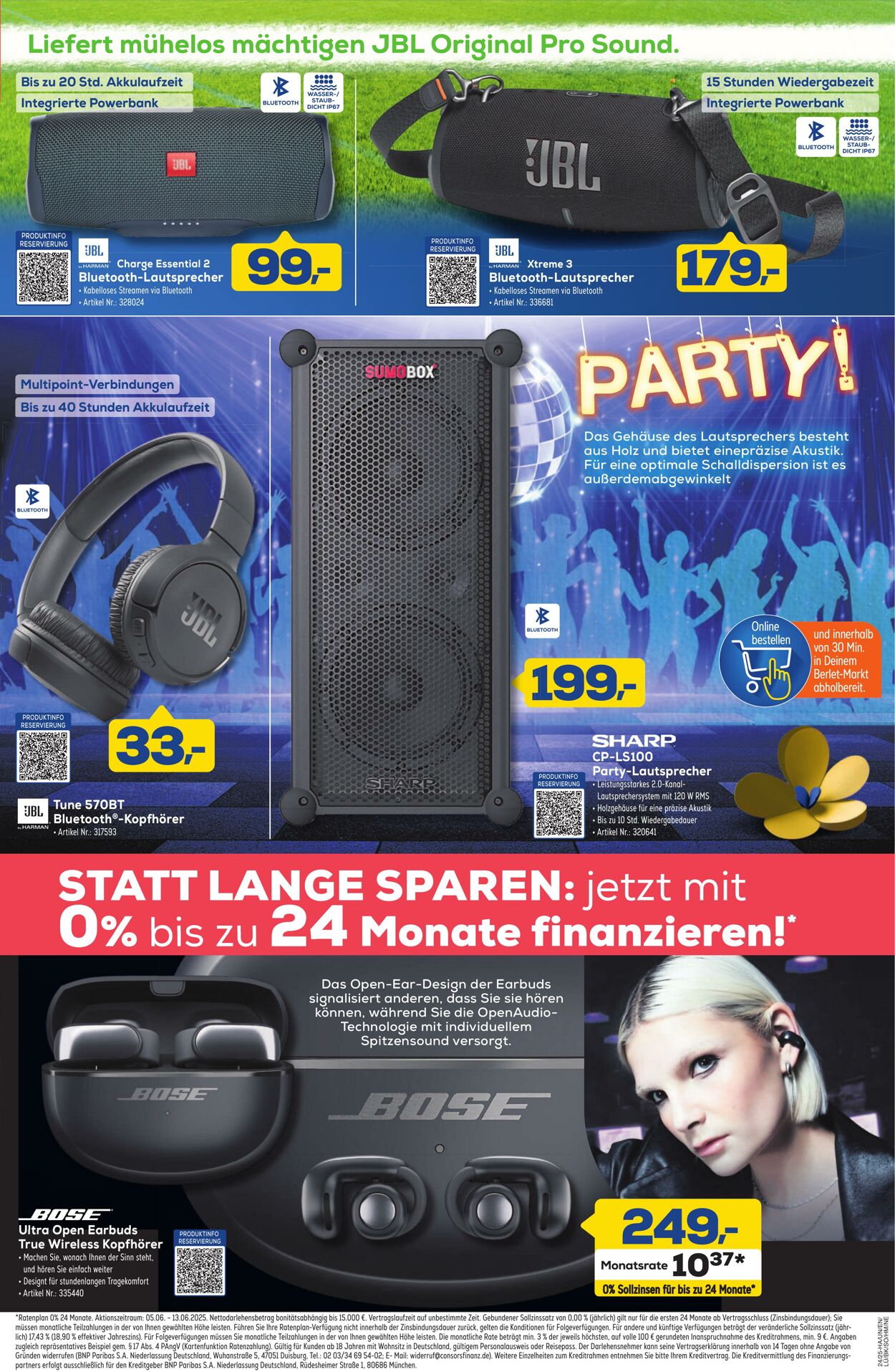 Prospekt Berlet 05.06.2025 - 13.06.2025