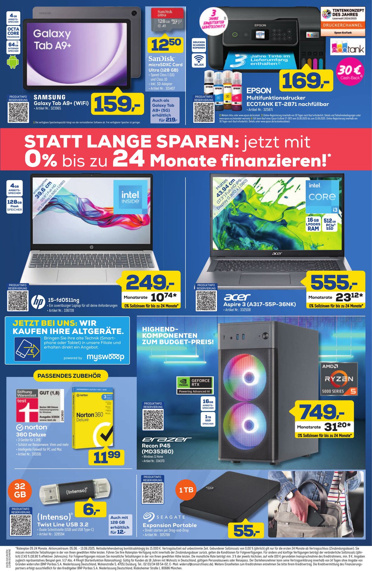 Prospekt Berlet 05.06.2025 - 13.06.2025