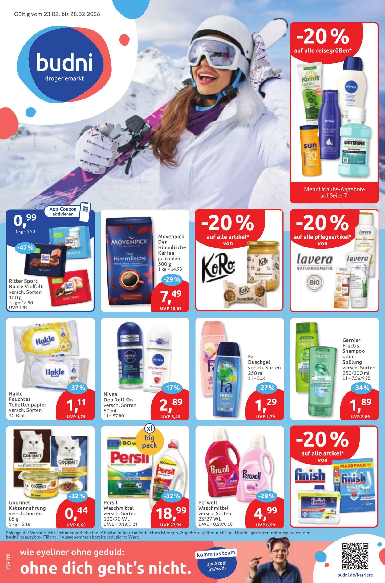 Prospekt Budni 23.02.2026 - 28.02.2026