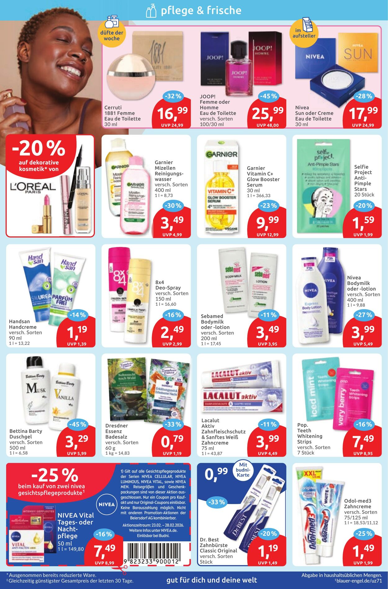 Prospekt Budni 23.02.2026 - 28.02.2026