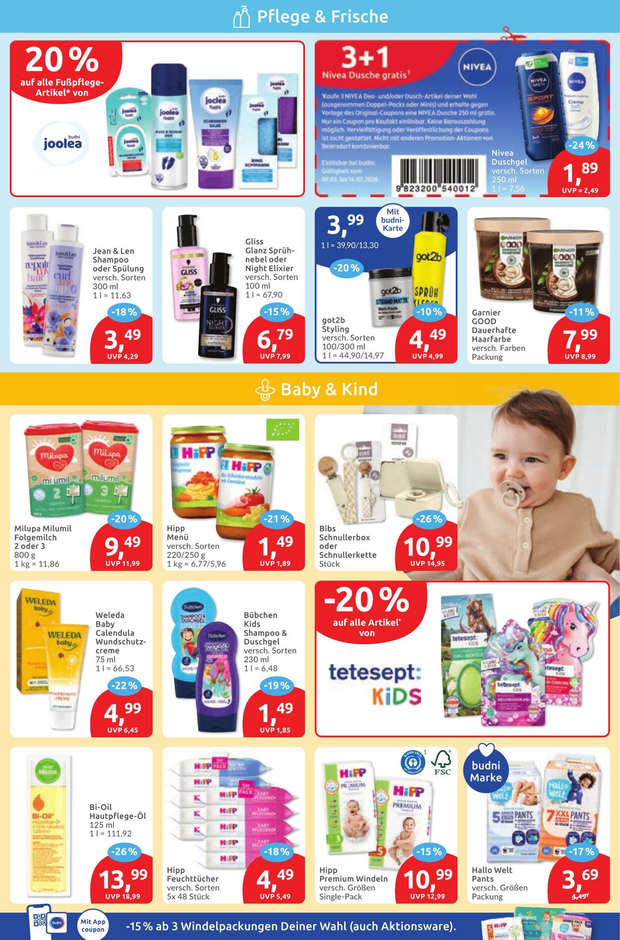 Prospekt Budni 09.03.2026 - 14.03.2026