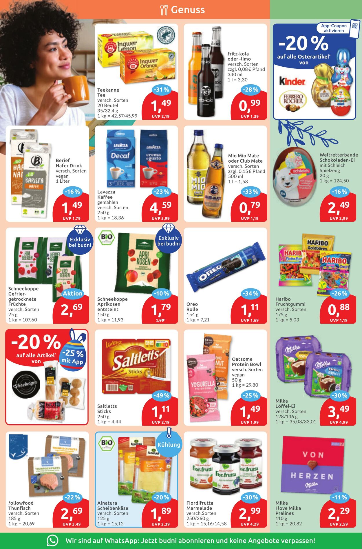 Prospekt Budni 16.03.2026 - 21.03.2026