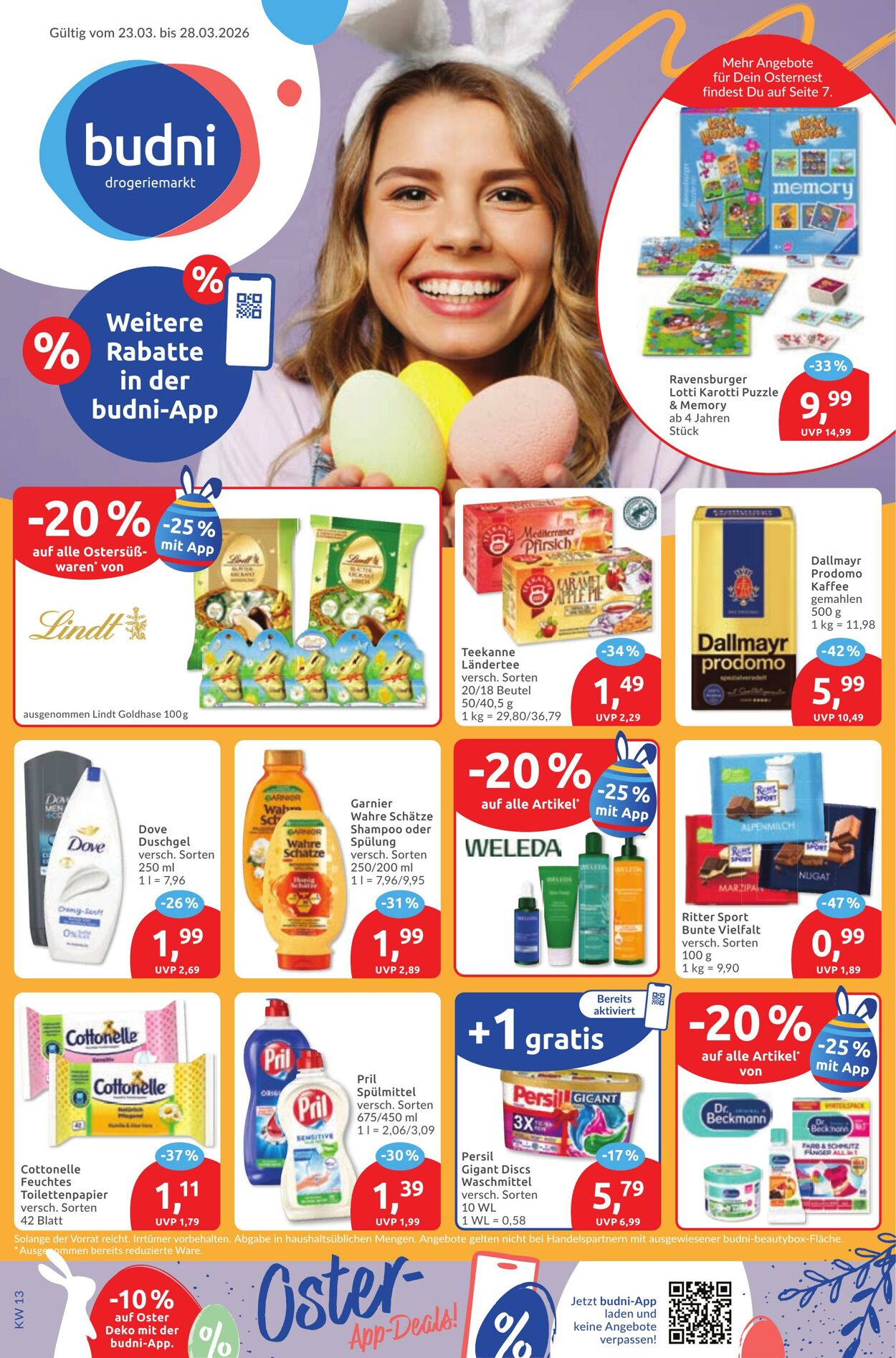 Prospekt Budni 23.03.2026 - 28.03.2026