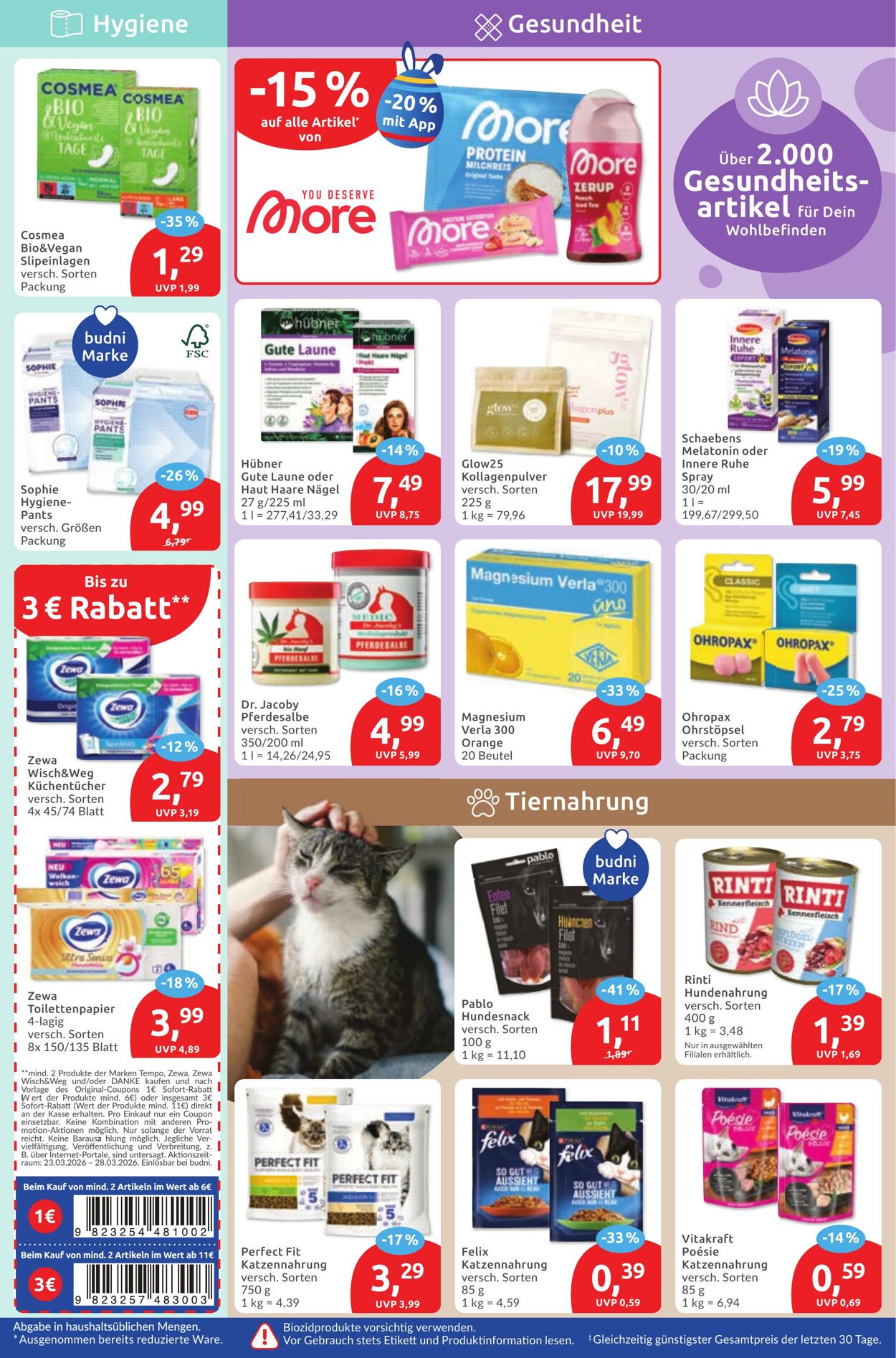 Prospekt Budni 23.03.2026 - 28.03.2026