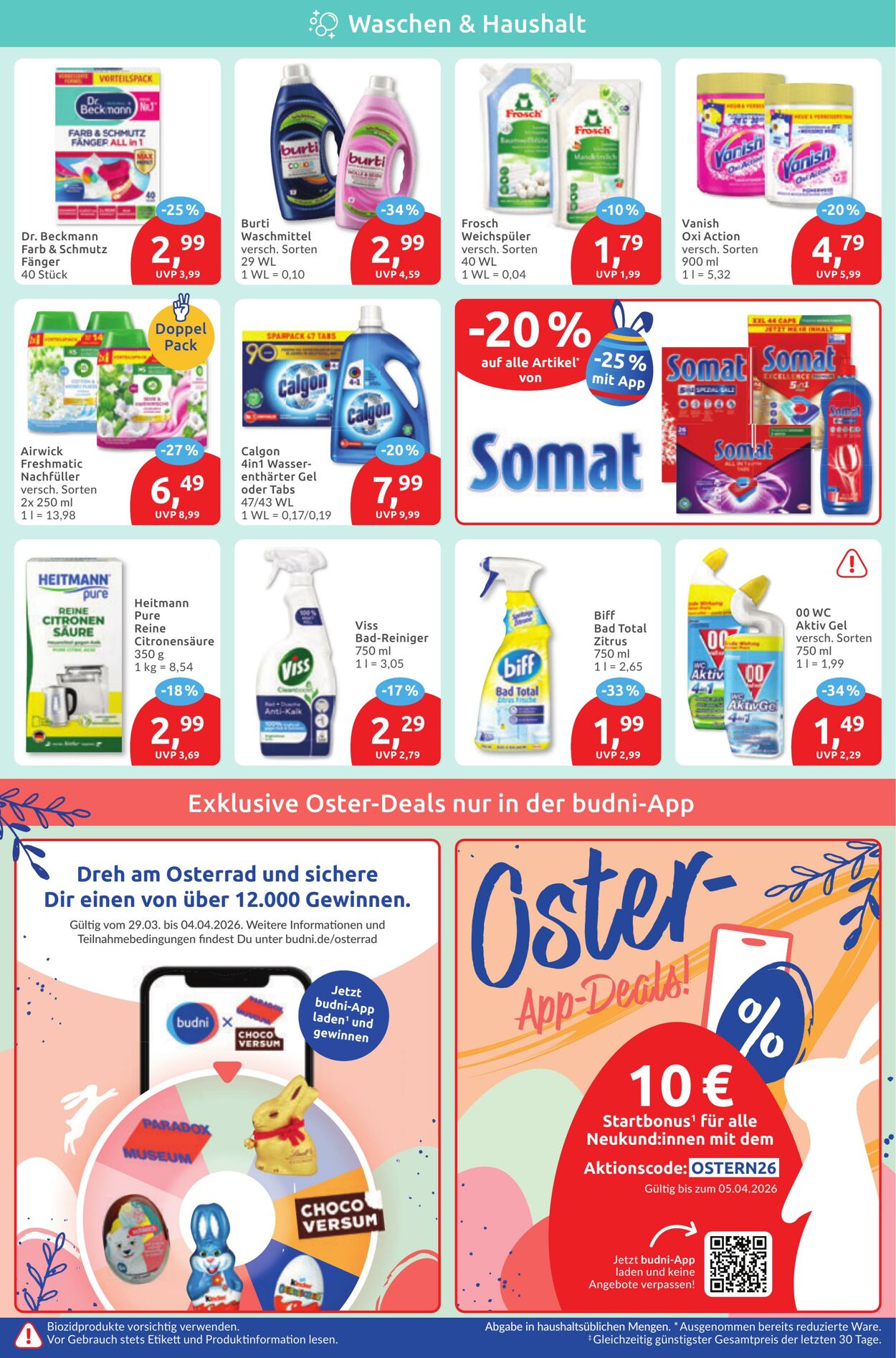 Prospekt Budni 30.03.2026 - 04.04.2026
