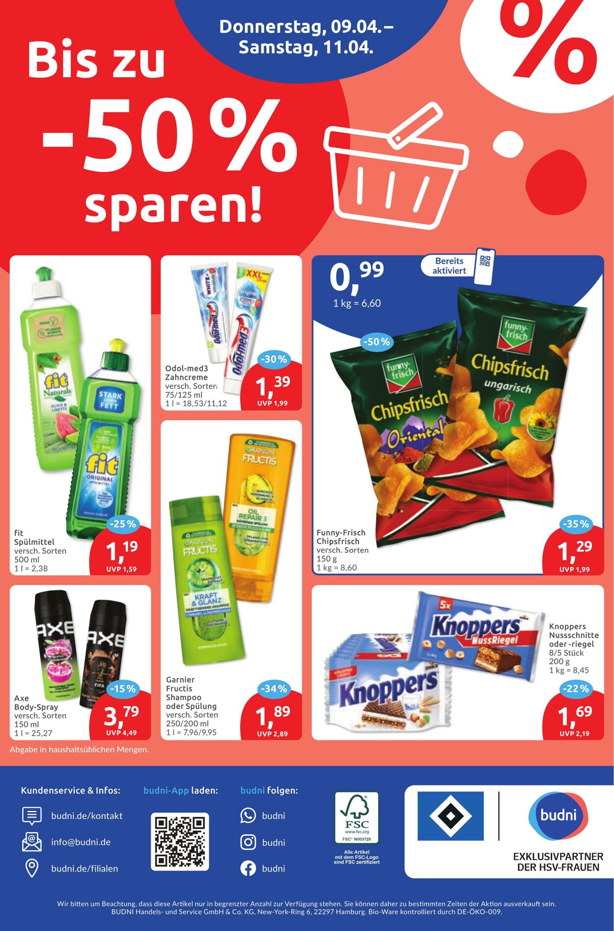Prospekt Budni 06.04.2026 - 11.04.2026