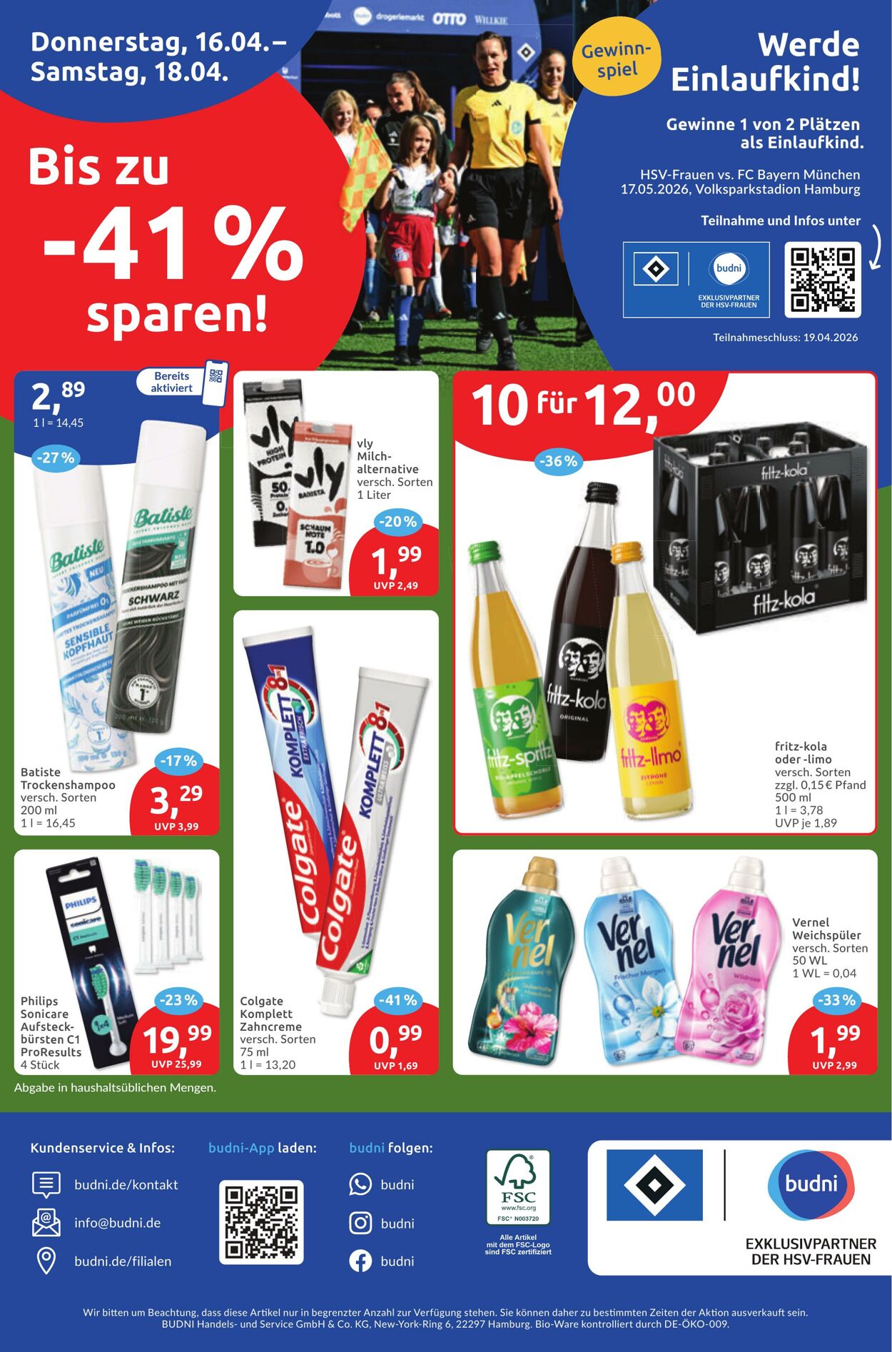 Prospekt Budni 13.04.2026 - 18.04.2026