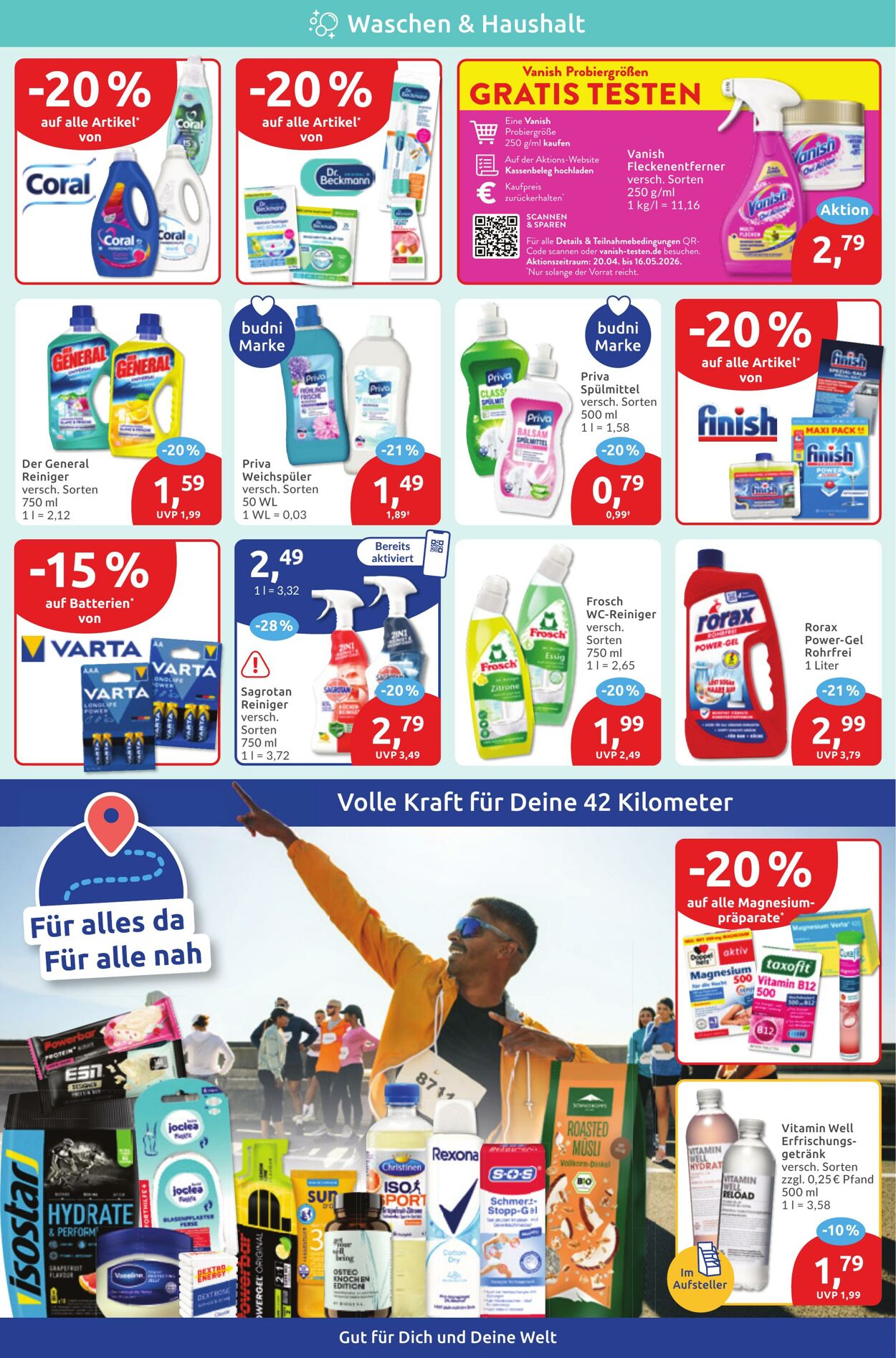 Prospekt Budni 20.04.2026 - 25.04.2026