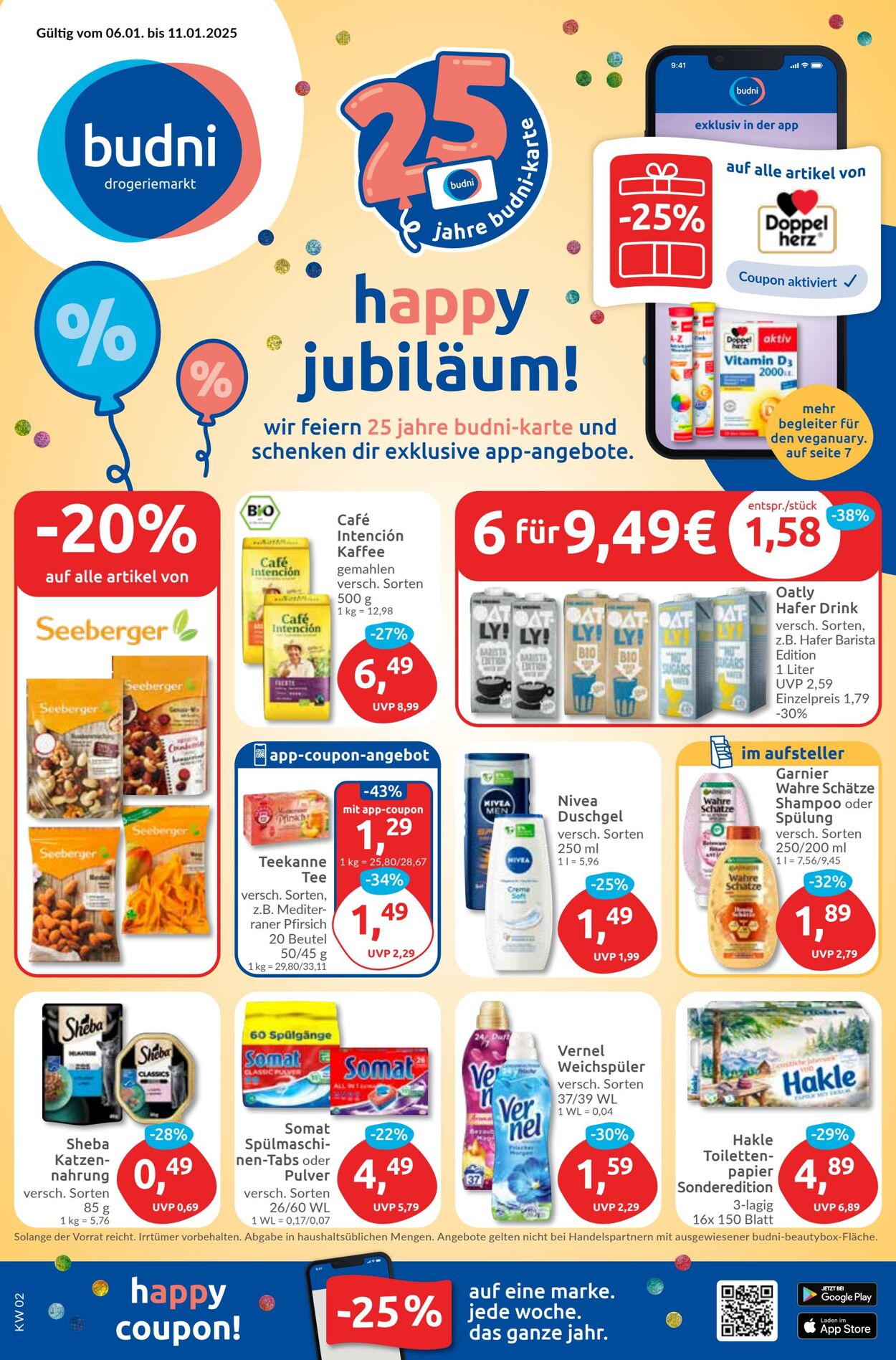 Prospekt Budni 06.01.2025 - 11.01.2025