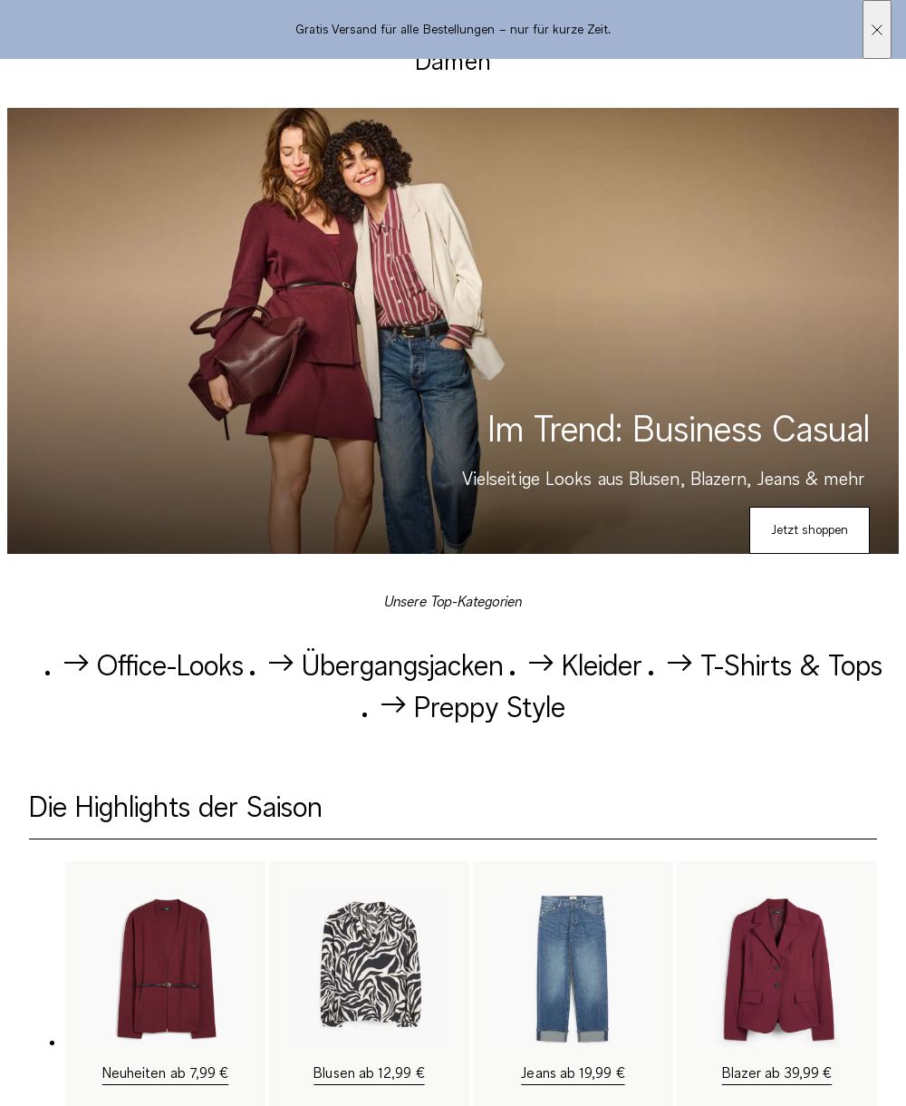 Prospekt C&A 25.08.2025 - 03.09.2025