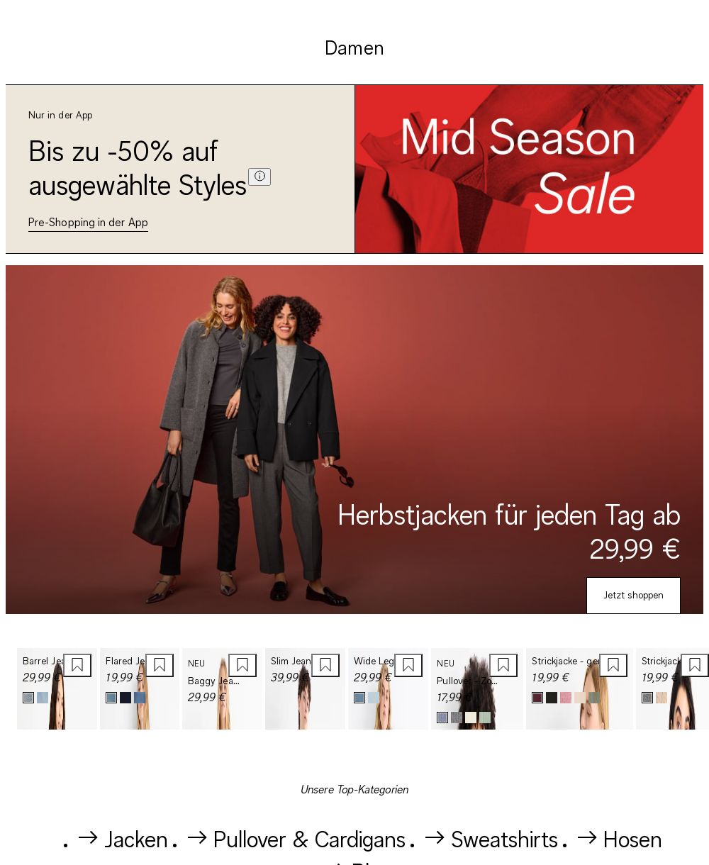 Prospekt C&A 29.09.2025 - 08.10.2025