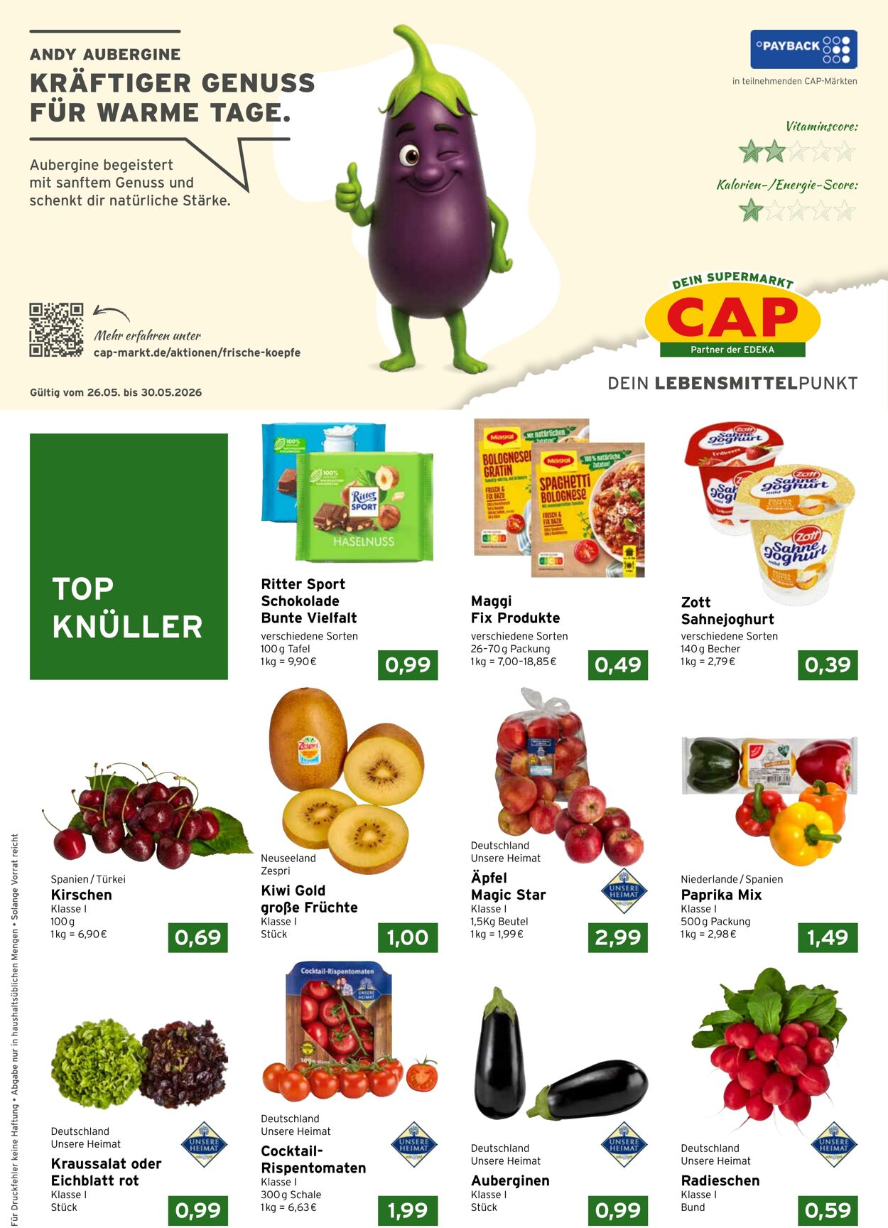 Prospekt CAP Markt 26.05.2026 - 30.05.2026