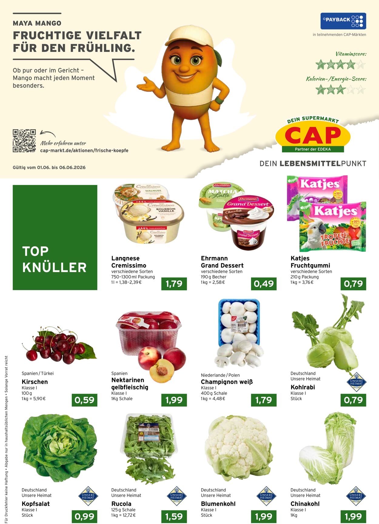 Prospekt CAP Markt 01.06.2026 - 06.06.2026