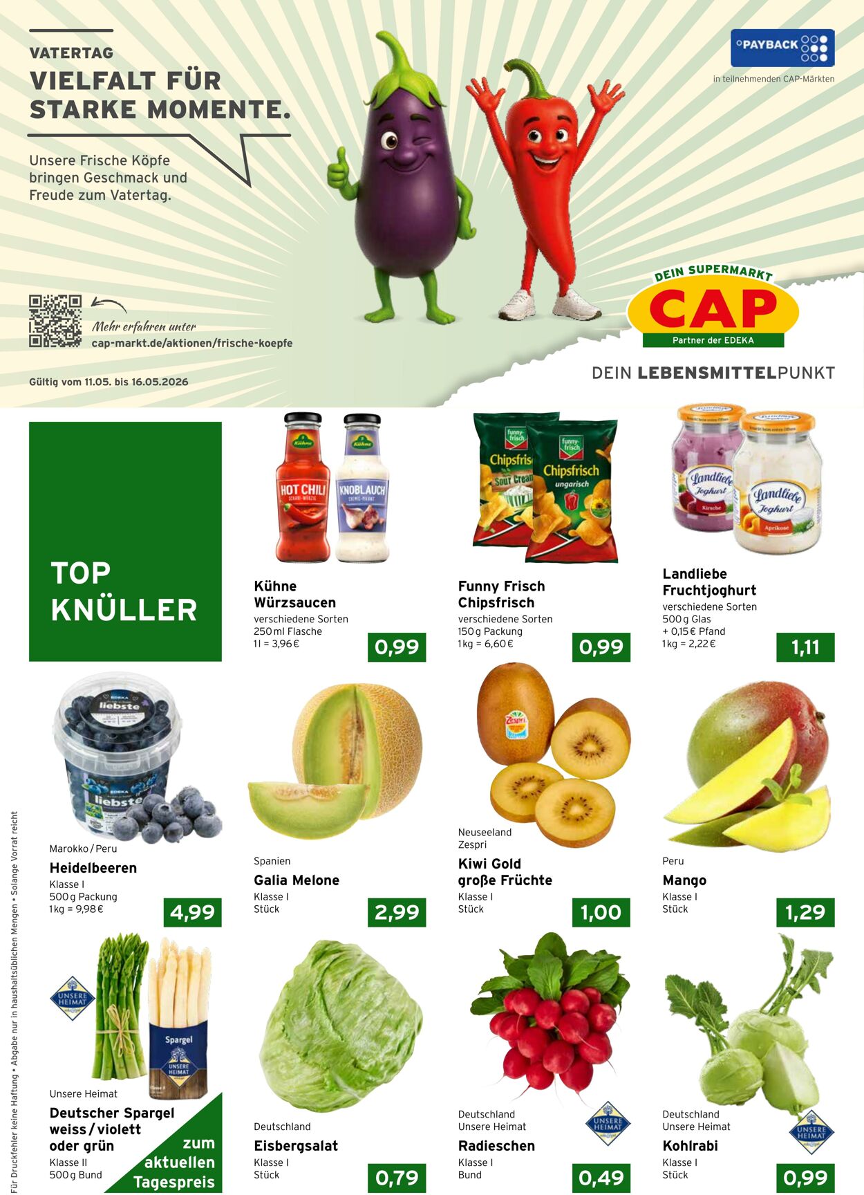 Prospekt CAP Markt 11.05.2026 - 16.05.2026