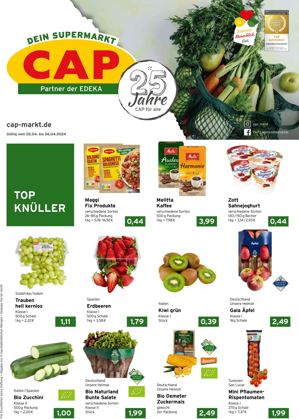 CAP Markt Wöchentliche Prospekte