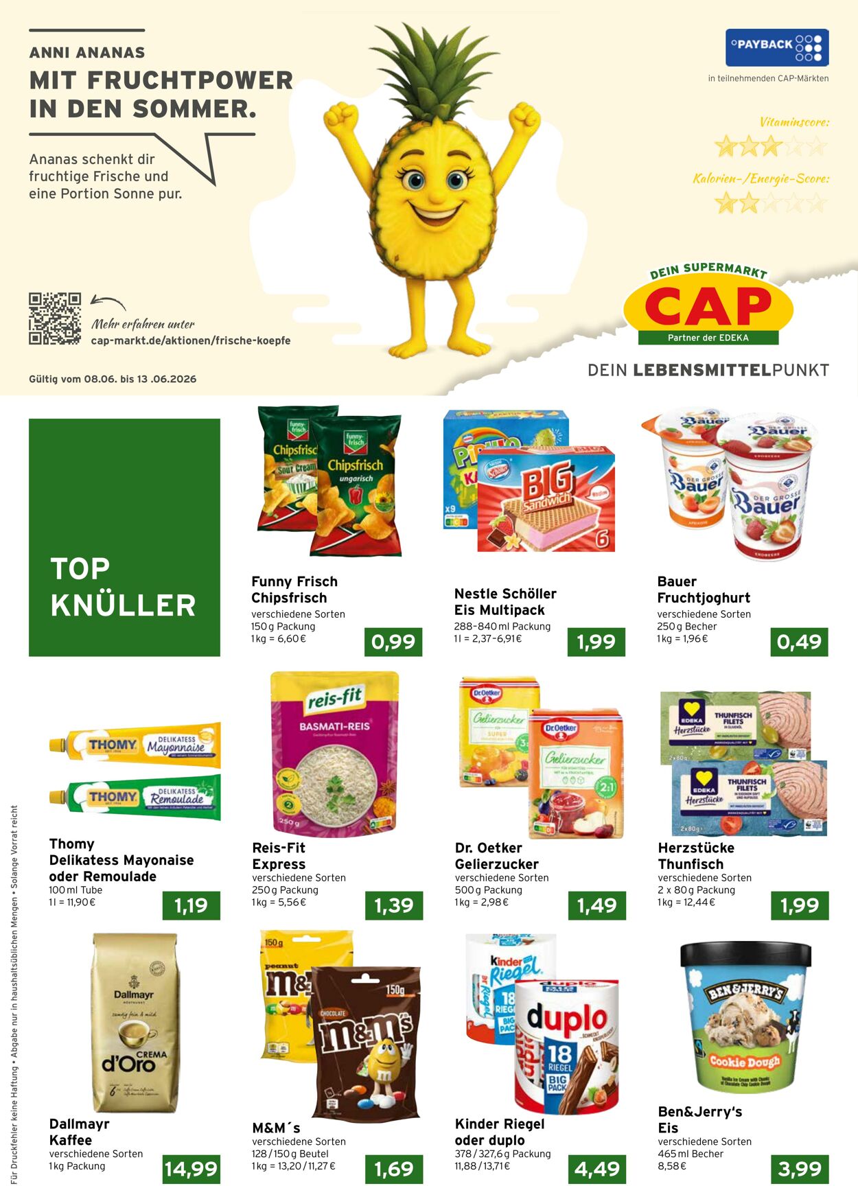 Prospekt CAP Markt 08.06.2026 - 13.06.2026