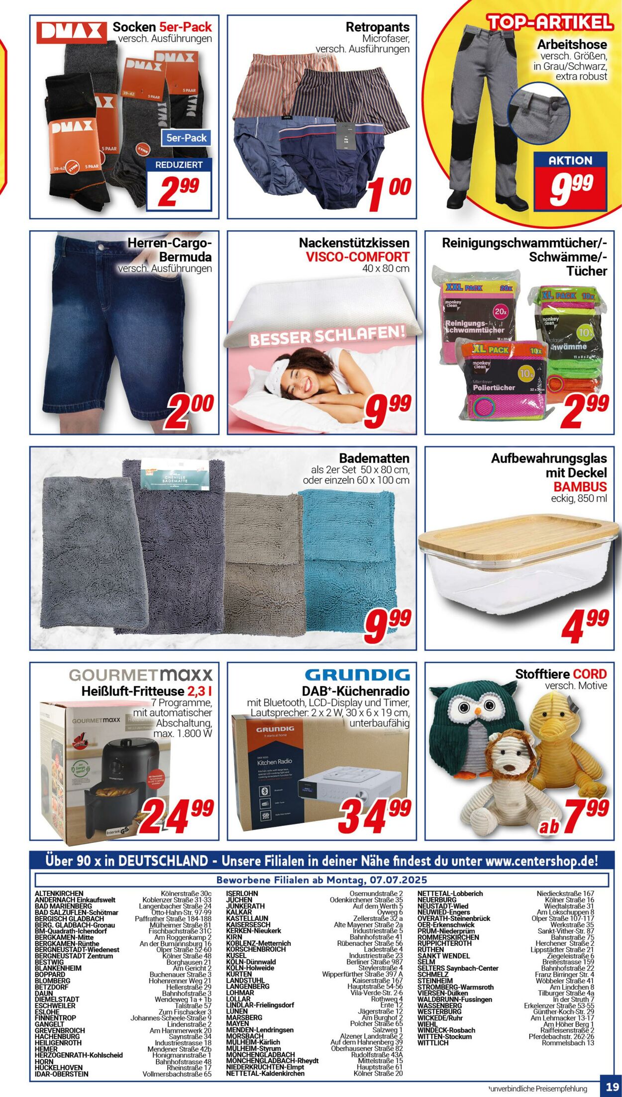 Prospekt CENTERSHOP 30.06.2025 - 05.07.2025