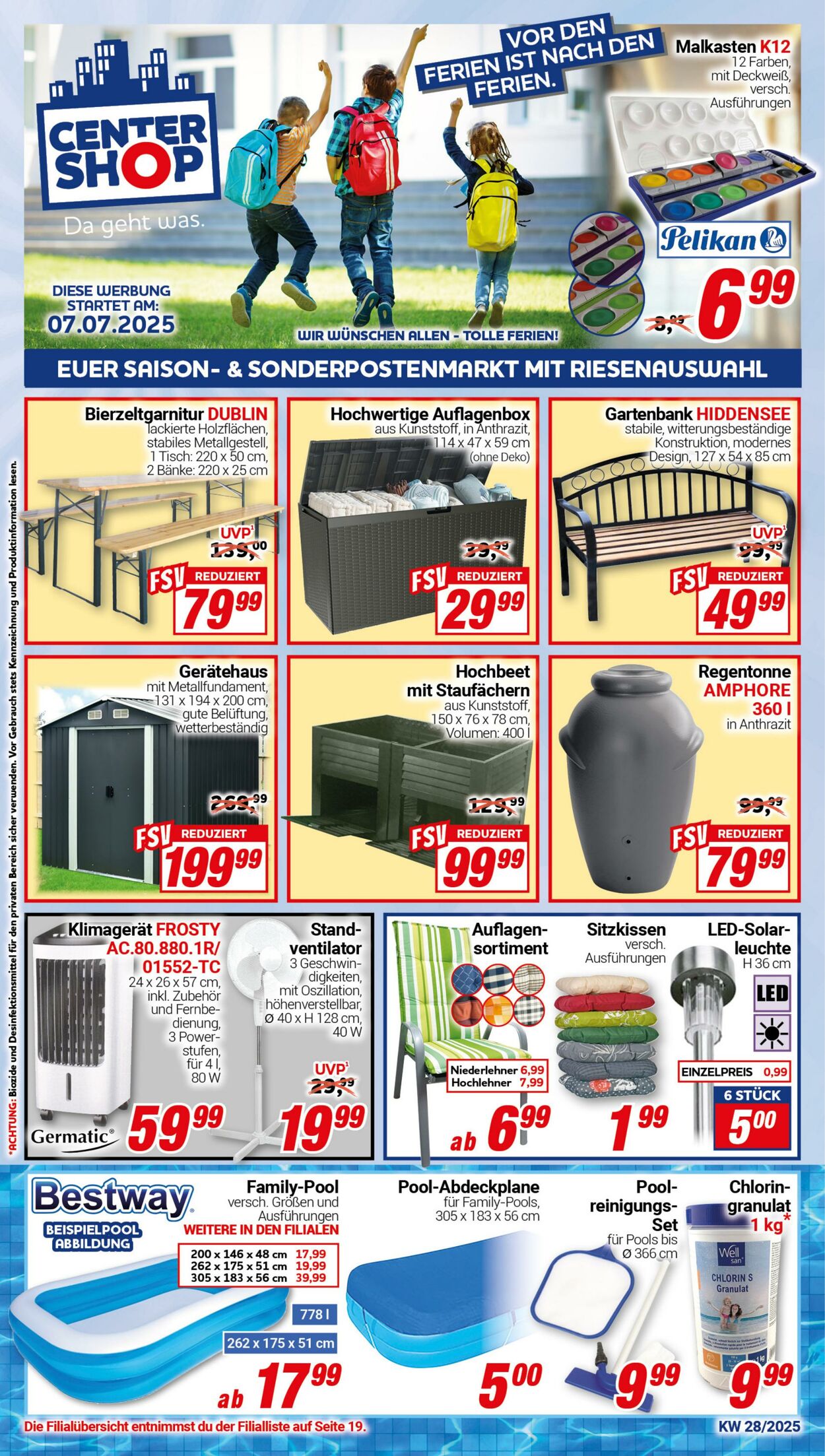 Prospekt CENTERSHOP 30.06.2025 - 05.07.2025